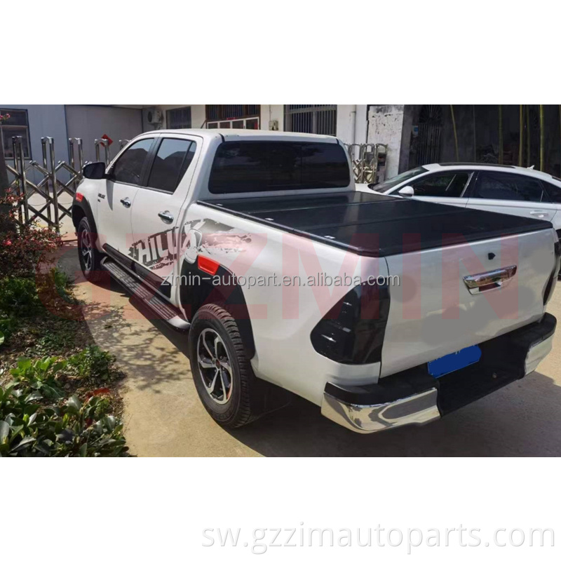 Jalada mpya la kuwasili mara tatu ngumu mara tatu ya kifuniko cha tonneau inafaa kwa to-ota hilux revo rocco